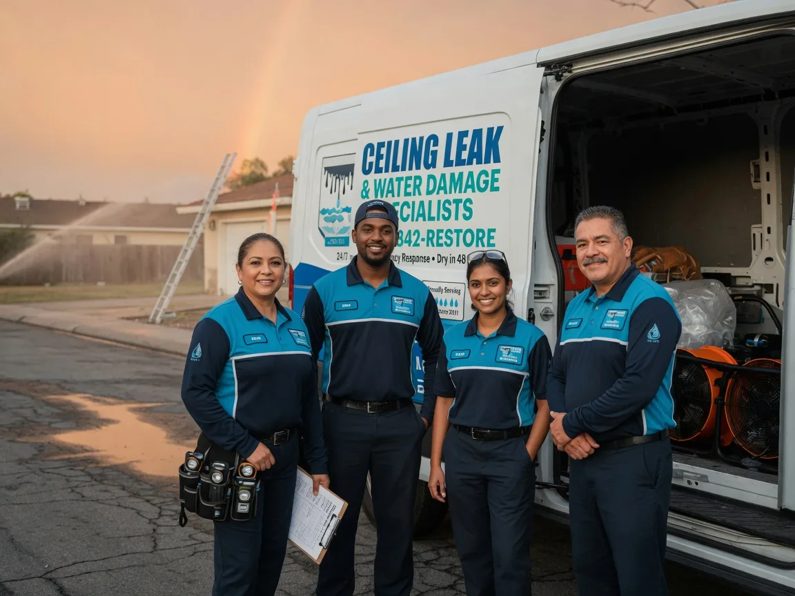 Ceiling Leak Cleanup company in Hines, OR